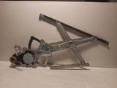 Rear door window regulator with motor