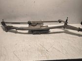 Front wiper linkage and motor