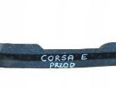 Front bumper foam support bar