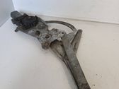 Rear door window regulator with motor