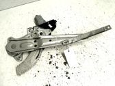 Rear door window regulator with motor