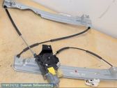 Front door window regulator with motor