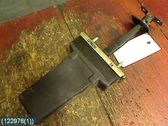 Front door check strap stopper