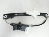 Front window lifting mechanism without motor