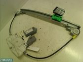 Rear door window regulator with motor