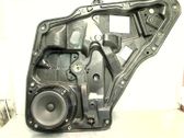 Front window lifting mechanism without motor