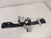Front door window regulator with motor