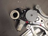 Rear door window regulator with motor