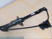 Front window lifting mechanism without motor