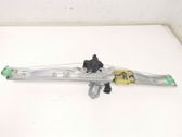 Front door window regulator with motor