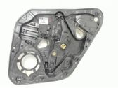 Front window lifting mechanism without motor