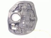 Rear door window regulator with motor