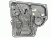 Front window lifting mechanism without motor