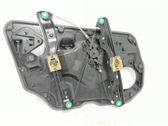 Front window lifting mechanism without motor