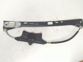 Front window lifting mechanism without motor