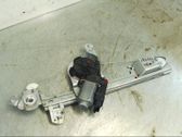 Rear door window regulator with motor