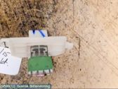 Heater blower motor/fan resistor