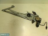 Front door window regulator with motor