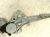Rear door window regulator with motor