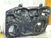 Front window lifting mechanism without motor