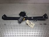 Rear door window regulator with motor