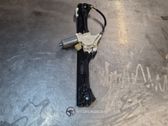 Rear door window regulator with motor