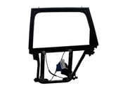 Rear door window regulator with motor