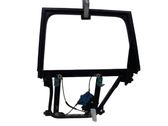 Rear door window regulator with motor