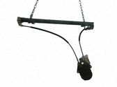 Front door window regulator with motor