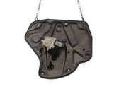 Rear door window regulator with motor