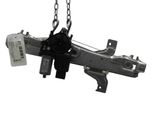 Rear door window regulator with motor
