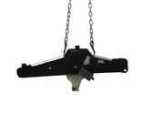 Rear door window regulator with motor