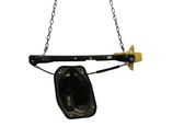 Rear door window regulator with motor