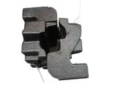 Rear bumper support beam