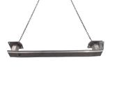 Rear bumper support beam