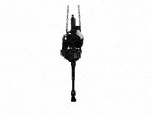 Steering wheel axle set