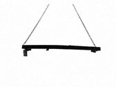 Rear bumper support beam
