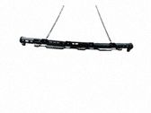 Rear bumper support beam
