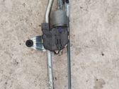 Front wiper linkage and motor