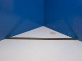 Rear door glass trim molding