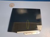 Rear door window glass