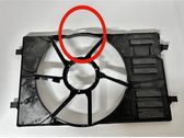 Radiator cooling fan shroud