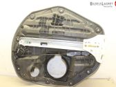 Rear door window regulator with motor