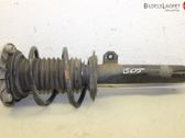 Front shock absorber with coil spring