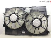 Radiator cooling fan shroud