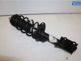 Front shock absorber with coil spring