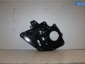 Rear door window regulator with motor