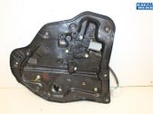 Rear door window regulator with motor