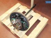 Rear driveshaft
