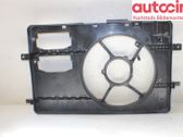 Radiator cooling fan shroud
